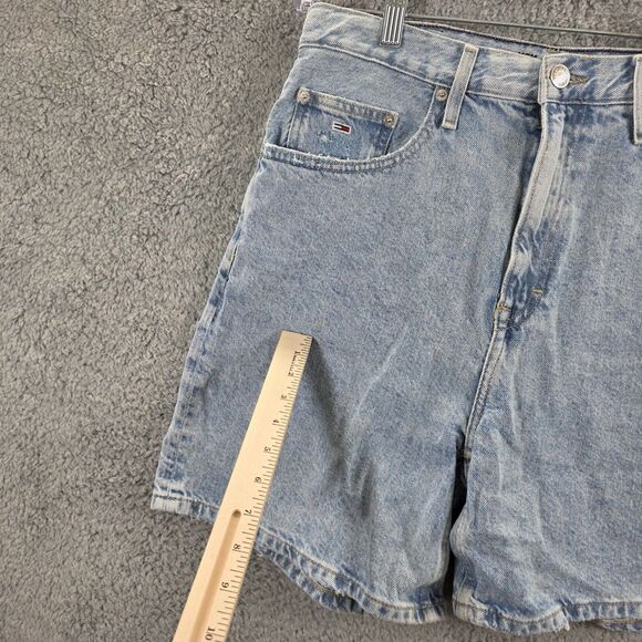 Tommy Hilfiger Women's Mom Shorts Size 31 EUC Flag - Picture 6 of 15
